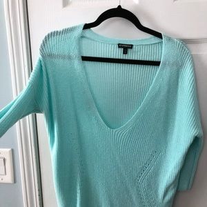 Teal summer sweater